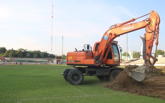 SLNA: Sân Vinh sẽ gắn bó lâu dài với mặt cỏ gừng