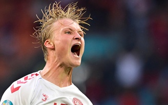 Kasper Dolberg: ‘Chuyên gia mất trộm' hóa thành người hùng đội tuyển Đan Mạch