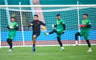 Thủ môn Văn Toản báo tin vui trước trận gặp U.20 Hàn Quốc