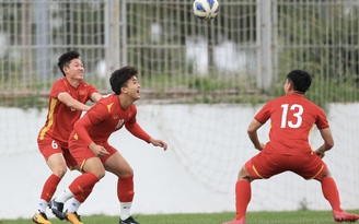 U.23 Việt Nam tràn ngập nụ cười trước trận tứ kết với U.23 Ả Rập Xê Út