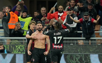 Con trai Maldini sút tung lưới AC Milan, người hùng Giroud bị mời 'đi tắm sớm'