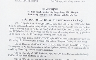 Khai gian đi bộ đội để hưởng chế độ người có công suốt 18 năm