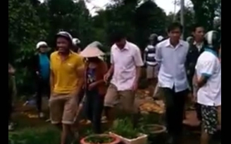 Nổ trong vườn cà phê, một thi thể không còn nguyên vẹn