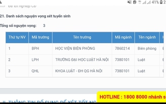 Đạt điểm chuẩn nhưng vẫn chưa được nhập học dù gần hết hạn