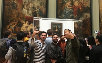 Duyên may ‘gặp’ nàng Mona Lisa ở Paris
