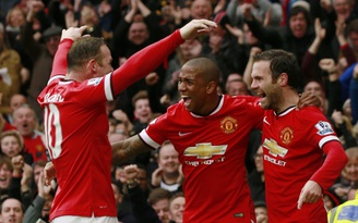 Ashley Young tỏa sáng, M.U thắng đậm Man City tại Old Trafford