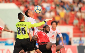 Vòng 11 V-League 2015: Vắng bàn thắng ở sân Biên Hòa và Tam Kỳ