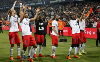 PSG lần thứ 3 liên tiếp đăng quang Ligue 1