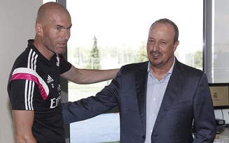 Zidane sẽ làm trợ lý cho HLV Benitez tại Real Madrid