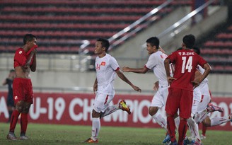 Thắng Myanmar, U.19 Việt Nam giành suất vào vòng chung kết châu Á