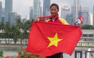 VĐV canoeing 16 tuổi Việt Nam đoạt HCV châu Á