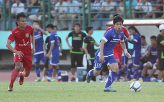 U.23 Việt Nam để B.Bình Dương gỡ hòa ở phút bù giờ