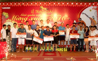 Giải quần vợt doanh nhân mừng xuân Cúp Agribank: Kết thúc mỹ mãn