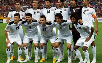 Cầu thủ Iraq sẽ đeo băng đen ở trận gặp tuyển Việt Nam