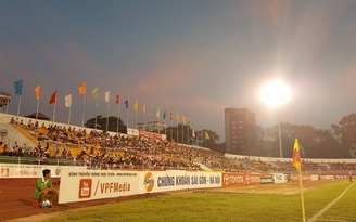 Sài Gòn FC được 1 điểm trong ngày ra mắt TP.HCM