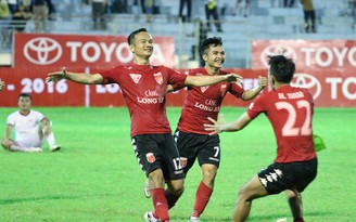 Thắng Viettel 1-0 trong trận play-off, Long An tiếp tục ở lại V-League