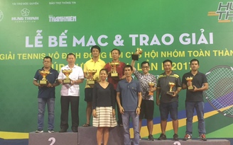 Ấn tượng với giải quần vợt đồng đội TP.HCM 2017