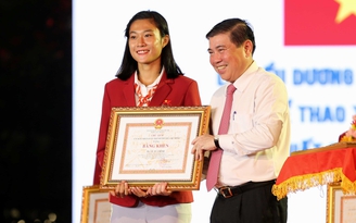 TP.HCM thưởng hơn 3 tỉ đồng cho VĐV đạt thành tích tốt ở SEA Games 29