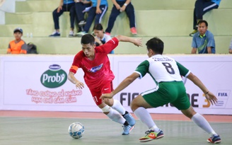 Nhiều bàn thắng ở giải futsal trung học phổ thông