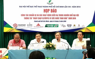 6.500 VĐV tham dự Đại hội TDTT TP.HCM 2018