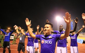 Thắng SLNA 1-0, Hà Nội bảo vệ thành công ngôi vô địch V-League trước 2 vòng đấu