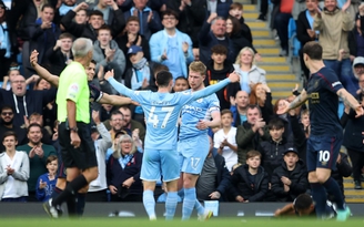 Kết quả Ngoại hạng Anh, Man City 2-0 Burnley: 3 điểm đã ở lại sân Etihad