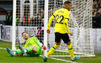 Kết quả Crystal Palace 0-1 Chelsea, Ngoại hạng Anh: Hakim Ziyech ghi bàn thắng muộn