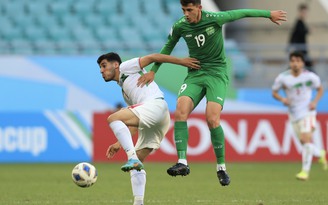 Kết quả U.23 Turkmenistan 2-1 U.23 Iran, VCK châu Á: 'Ngựa ô' gây sốc!