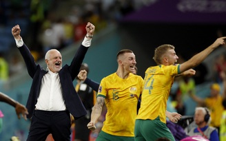 Kết quả tuyển Úc 1-0 Đan Mạch, World Cup 2022: 'Chuột túi' hiên ngang vào vòng 1/8