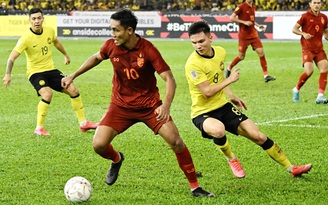 Kết quả AFF Cup 2022, Malaysia 1-0 Thái Lan: Trận thua đầu tiên của nhà vô địch