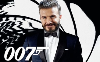 Fan háo hức mong David Beckham vào vai James Bond