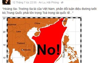 Sao Việt đồng loạt phản đối 'đường lưỡi bò' phi pháp của Trung Quốc