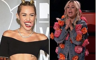 Miley Cyrus kín đáo bất ngờ trên ghế giám khảo 'The Voice'