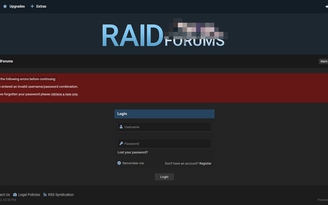 Diễn đàn hacker nổi tiếng Raid Forums đóng cửa