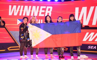 Philippines giành HCV môn LMHT: Tốc Chiến Đồng đội nữ sau chiến thắng hủy diệt