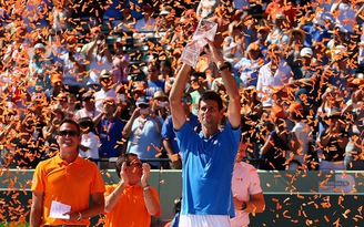 Đánh bại Murray, Djokovic lần thứ 5 lên ngôi tại Miami Open
