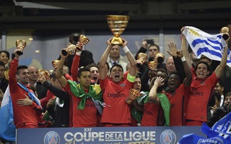 PSG đè bẹp Bastia để đăng quang League Cup