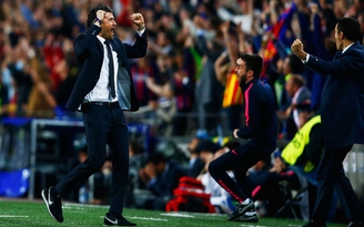 HLV Enrique cao giọng sau khi đưa Barcelona vào bán kết Champions League