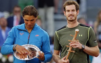 Murray đánh bại Nadal để lần đầu đăng quang Madrid Open