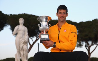 Djokovic lần thứ tư lên ngôi tại Rome Masters