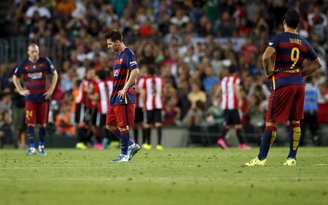Barcelona bất lực trước Bilbao ở lượt về Siêu Cúp Tây Ban Nha