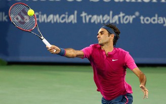 Federer sớm vào vòng 3 giải Cincinnati Masters
