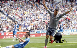 Ronaldo lập kỷ lục, Real Madrid nghiền nát Espanyol