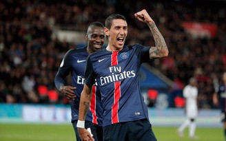 Di Maria lập công, PSG trút giận lên Guimgamp