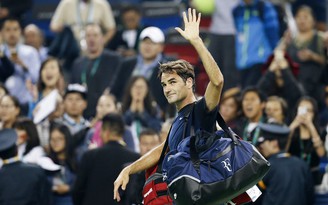 ĐKVĐ Federer bất ngờ bị loại ở vòng 2 giải Thượng Hải Masters