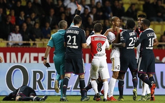 AS Monaco vuột 3 điểm trước Lyon