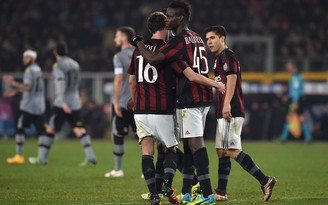 Balotelli thông nòng sau 4 tháng, Milan thắng sát nút Alessandria