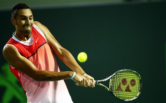 'Siêu quậy' Kyrgios gây bất ngờ ở Miami Open