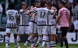 Scudetto đang rất gần với Juventus