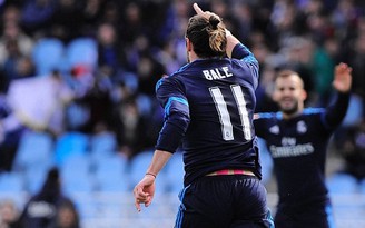 Bale lại lập công mang về 3 điểm cho Real Madrid